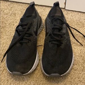 MENS Black Nike React Sneaker Size 10.5